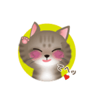 ネコのハッカの可愛い日常スタンプいろいろ（個別スタンプ：23）