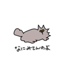 ブサイクな猫（個別スタンプ：3）