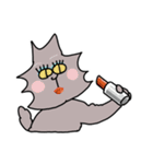 ブサイクな猫（個別スタンプ：21）