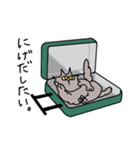ブサイクな猫（個別スタンプ：23）