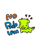 とらちゃんとりょうちゃん～ごあいさつ編～（個別スタンプ：8）