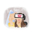 副操縦士席のビュー（個別スタンプ：4）