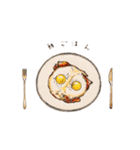 色鉛筆ごはん（個別スタンプ：2）