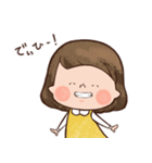 からしいろのおんなのこ（個別スタンプ：4）