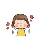 からしいろのおんなのこ（個別スタンプ：6）
