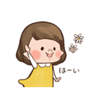 からしいろのおんなのこ（個別スタンプ：8）