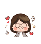 からしいろのおんなのこ（個別スタンプ：13）