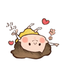 からしいろのおんなのこ（個別スタンプ：16）