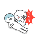 しおくま（塩くま）熱中症対策ver（個別スタンプ：38）