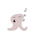 タコのような生き物スタンプ（個別スタンプ：7）