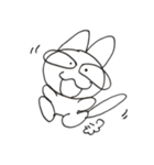白ネコすみちゃん（個別スタンプ：13）