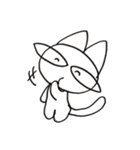白ネコすみちゃん（個別スタンプ：20）