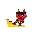 キュートな小鬼シリーズ（個別スタンプ：32）