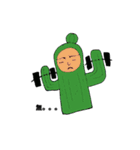 筋トレ女子の日常（個別スタンプ：11）