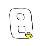 カラフル数字スタンプ（個別スタンプ：35）