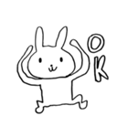 おおつかさんちのうさぎ（個別スタンプ：7）