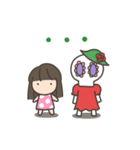 カラベラ子ちゃんのスペイン語＆中国語（個別スタンプ：37）