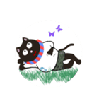 黒猫ジュリー（個別スタンプ：4）
