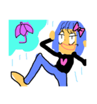 女の子..12（個別スタンプ：3）