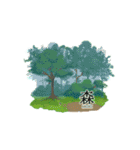 草を生やす。（個別スタンプ：25）