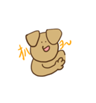ゆるめのいぬちゃん（個別スタンプ：1）