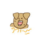 ゆるめのいぬちゃん（個別スタンプ：10）