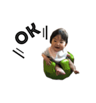 ちーさん 1歳なりたて！と友達の”ちび”！！（個別スタンプ：1）