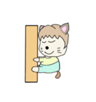 可愛い猫のスタンプ01（個別スタンプ：20）