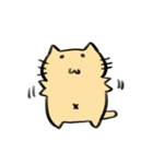 黄色いネコのスタンプ（個別スタンプ：2）