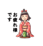 可愛い妖怪 座敷わらし（個別スタンプ：8）