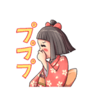 可愛い妖怪 座敷わらし（個別スタンプ：13）