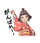 可愛い妖怪 座敷わらし（個別スタンプ：27）