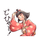 可愛い妖怪 座敷わらし（個別スタンプ：30）