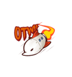 Docchi the rocket (Docchiロケット)（個別スタンプ：13）