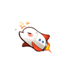 Docchi the rocket (Docchiロケット)（個別スタンプ：14）