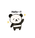 使えるパンダちゃん（個別スタンプ：1）