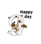 オットセイになりたいた子犬- 英語ver（個別スタンプ：5）