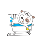 オットセイになりたいた子犬 -韓国語 ver（個別スタンプ：3）