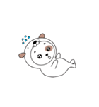 オットセイになりたいた子犬 -韓国語 ver（個別スタンプ：9）