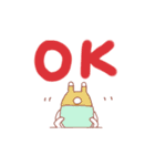 ヨガうさ（個別スタンプ：2）