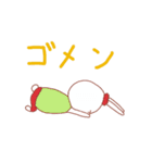 ヨガうさ（個別スタンプ：16）