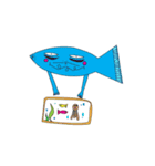 楽しいバスケット（個別スタンプ：1）