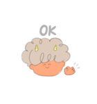 ゆるーいおにさん(顔だけ)（個別スタンプ：9）
