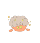 ゆるーいおにさん(顔だけ)（個別スタンプ：40）