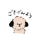 ふたごのシロとクロ（個別スタンプ：22）