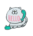 一言 猫たろう（個別スタンプ：2）