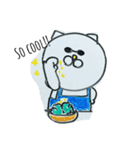 一言 猫たろう（個別スタンプ：9）