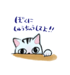 わるねこダニ01 JP（個別スタンプ：8）