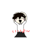 異形系少女★ムクリちゃん（個別スタンプ：14）