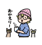 ネコ2匹とミュージシャンの生活（個別スタンプ：11）